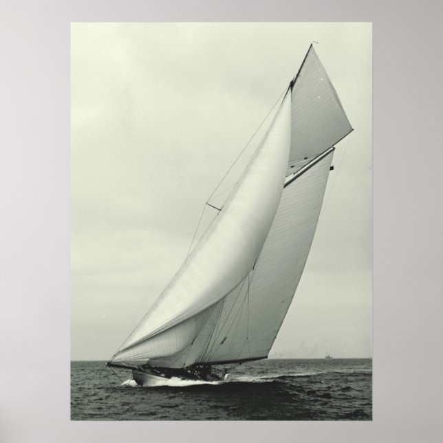 Yacht 'Columbia' 1901 Poster (Vorne)