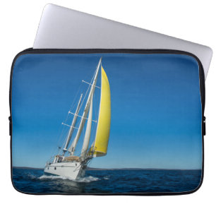 Yacht, die Südaustralien segelt Laptopschutzhülle