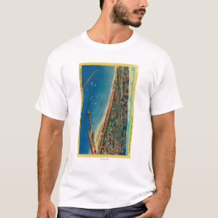 Yacht-Hafen, die Palisades und Santa Monica T-Shirt