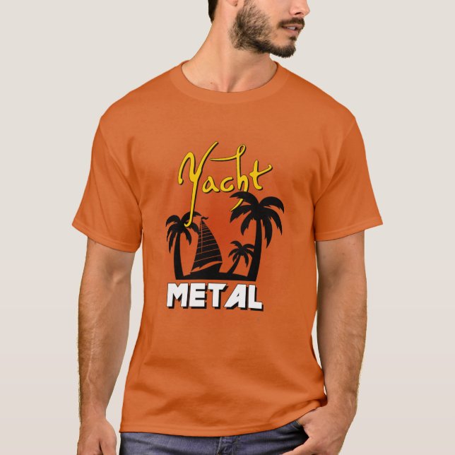 Yacht Metal T-Shirt (Vorderseite)