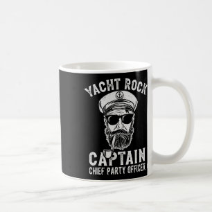 Yacht Rock Captain Pontoon Boot Party Sailor Boati Kaffeetasse