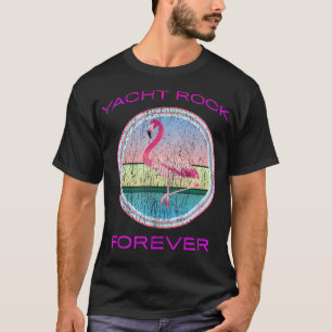 Yacht Rock Forever T - Shirt 80er Retro verblasst