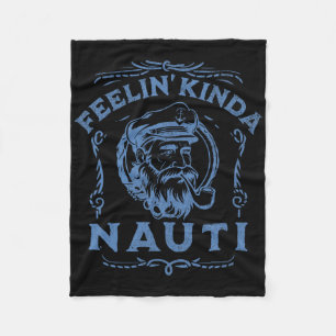 Yacht Rock Party Nauti Motorboot Hauptmann Liebe M Fleecedecke