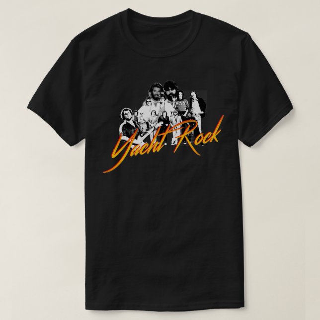 Yacht Rock The Artists T-Shirt (Design vorne)