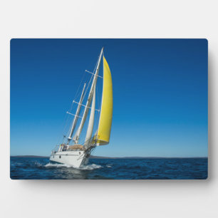 Yacht Sailing South Australia Fotoplatte