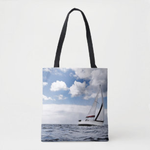 Yacht-Segeln in der hohen See Tasche