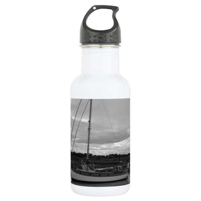 Yacht Thruppence Edelstahlflasche (Vorderseite)