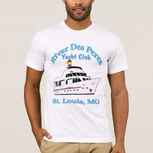 Yacht-Verein-T - Shirt Fluss-DES Peres