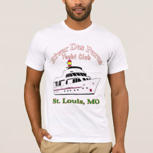 Yacht-Verein-T - Shirt Fluss-DES Peres