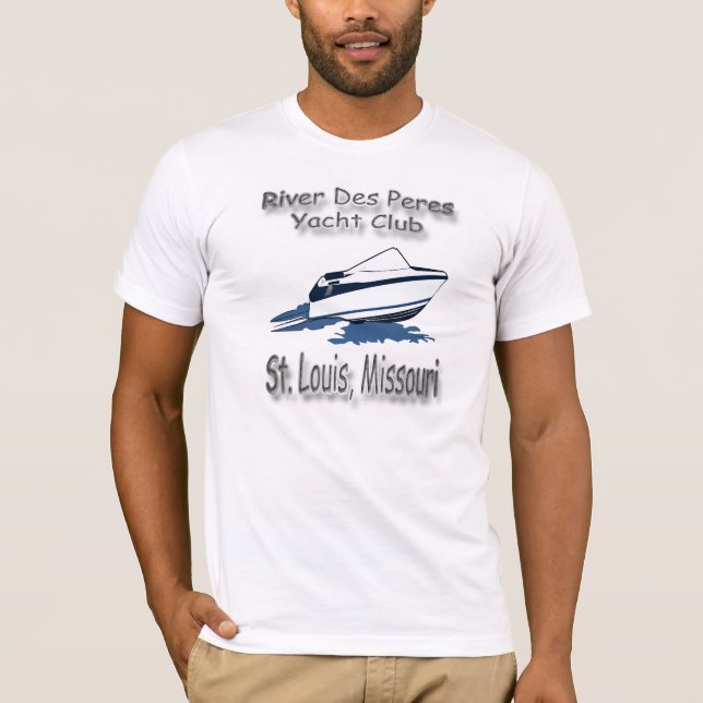 Yacht-Verein-T - Shirt Fluss-DES Peres (Vorderseite)