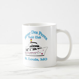 Yacht-Verein-Tasse Fluss-DES Peres Kaffeetasse
