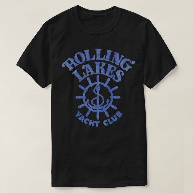 Yachtclub für Rollseen T-Shirt (Design vorne)