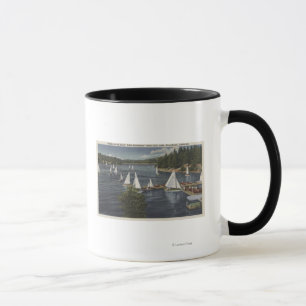 Yachtclub, Segelboot-Rennen Tasse