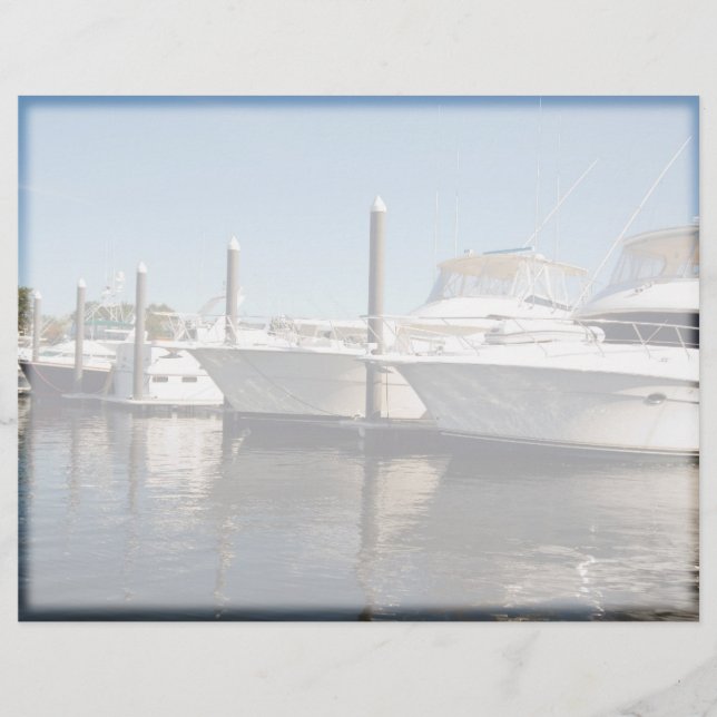 Yachten Letterhead (Vorderseite)