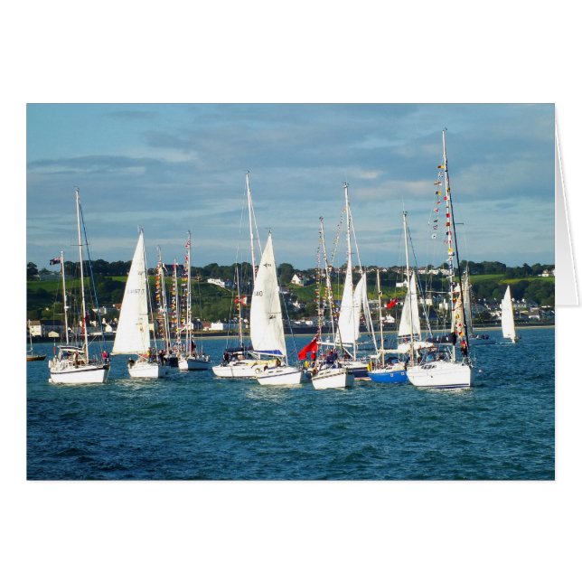 Yachtflotte (Vorderseite (Horizontal))