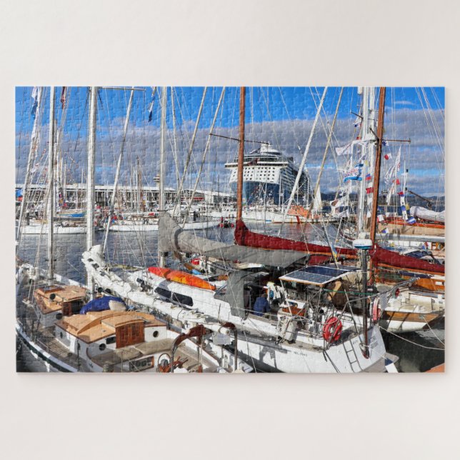 Yachthafen, Hobart, Tasmanien, Australien (Horizontal)