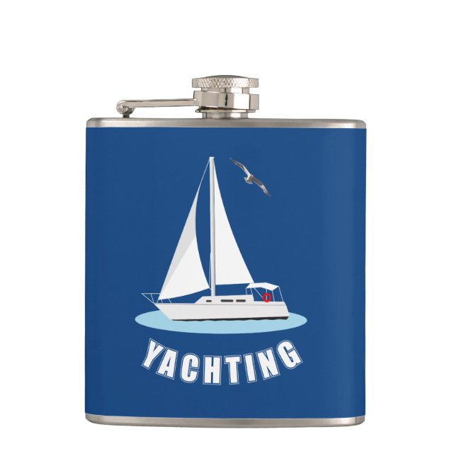Yachting Flachmann (Vorderseite)