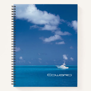 Yachting in Blue Notizbuch