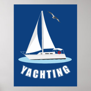 Yachting Poster