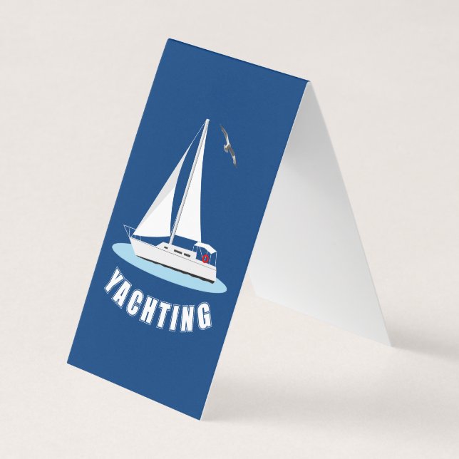 Yachting Visitenkarten (Vorderseite)