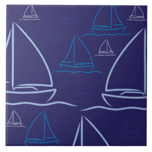 Yachtmuster Fliese