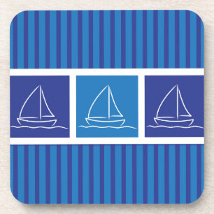 Yachtmuster Getränkeuntersetzer