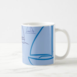 Yachtmuster Kaffeetasse