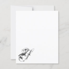 Yacou Bird Vintag Design Italienisches Papier