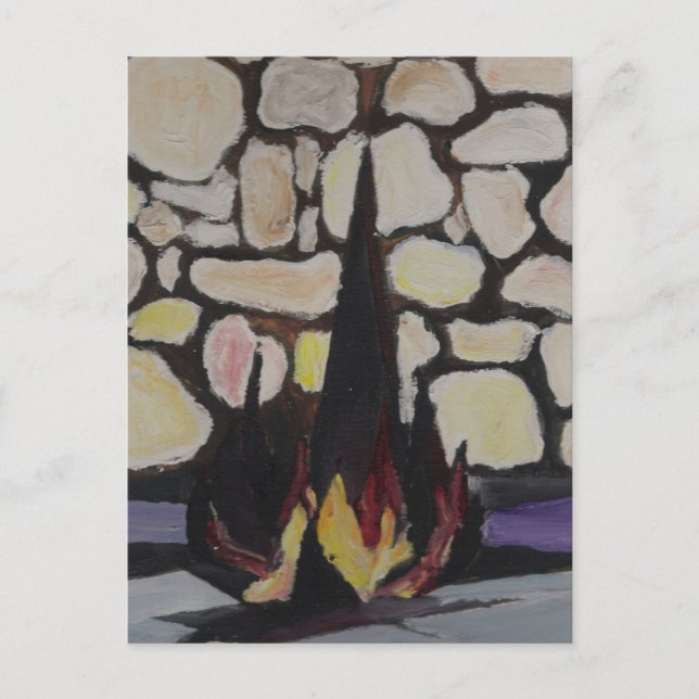 Yad Vashem Postkarte (Vorderseite)