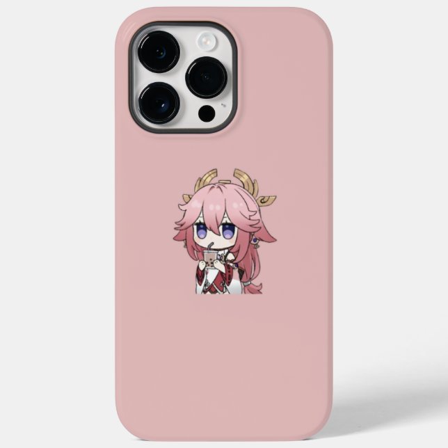 Yae Miko Genshin Impact Case-Mate iPhone 14 Pro Max Hülle (Rückseite)