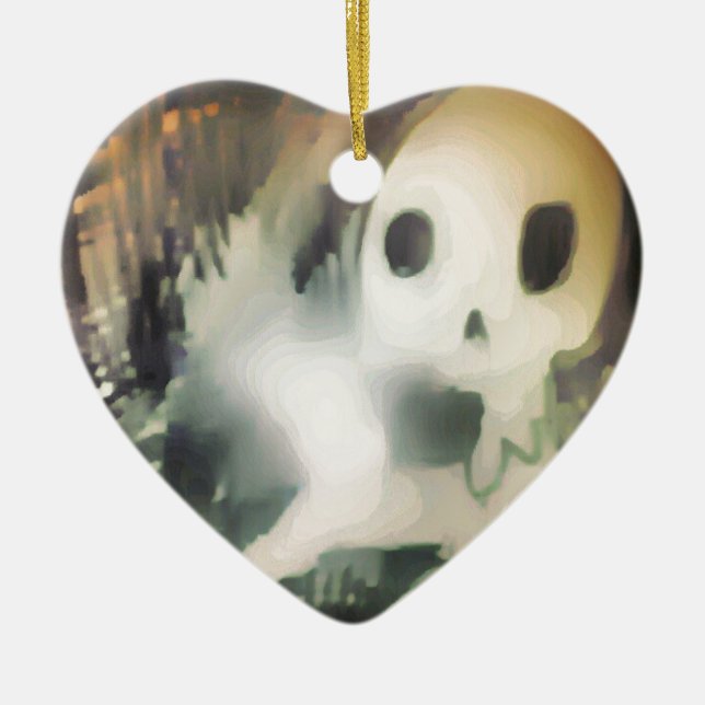 yaei die Alien Keramik Ornament (Vorne)