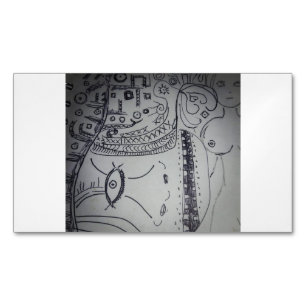 Yaei-Kubikstil Magnetische Visitenkarte