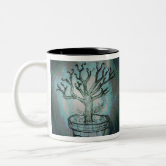 Yaei-Totenbonsai Zweifarbige Tasse