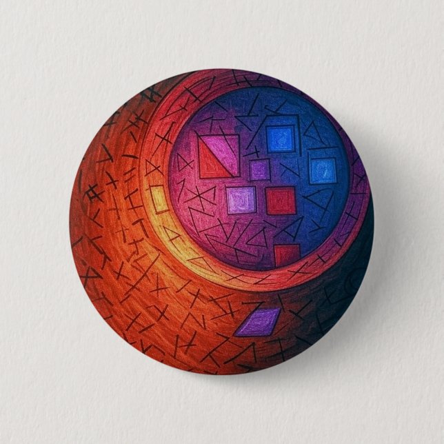 Yaei UFO Button (Vorderseite)