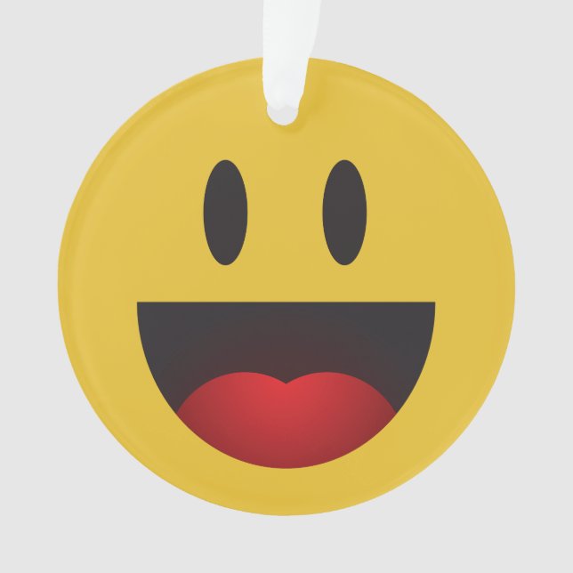 yah emoji ornament (Vorderseite)