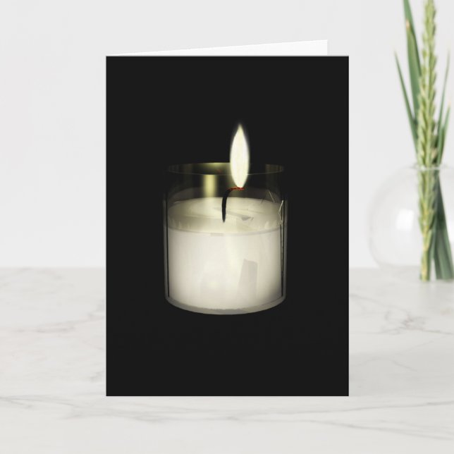 Yahrzeit Karte (Vorderseite)