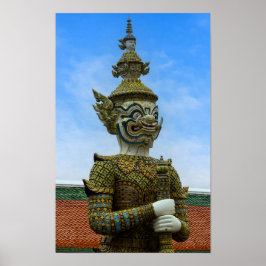 Yahsha statue in Bangkok Poster