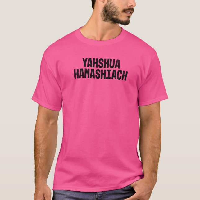 Yahshua Hamashiach T-Shirt (Vorderseite)
