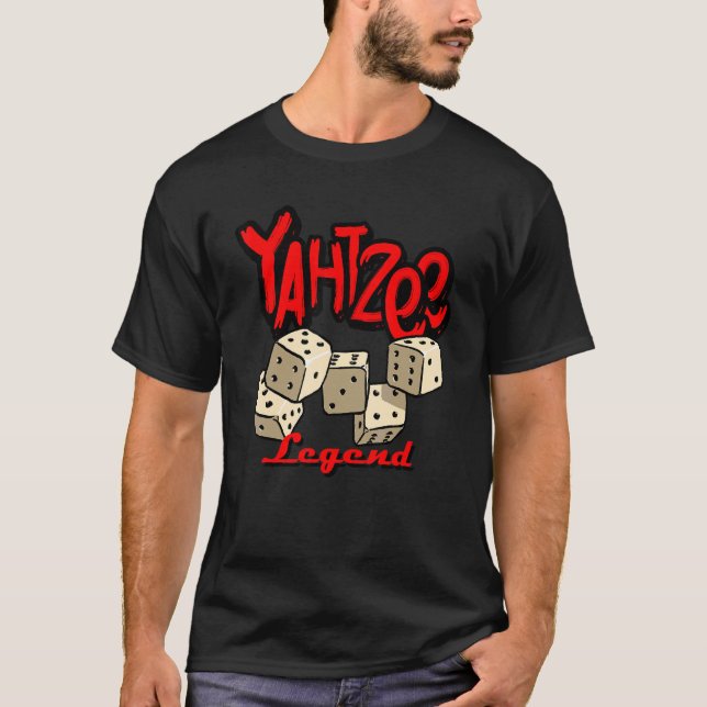 Yahtzee Legend T-Shirt (Vorderseite)