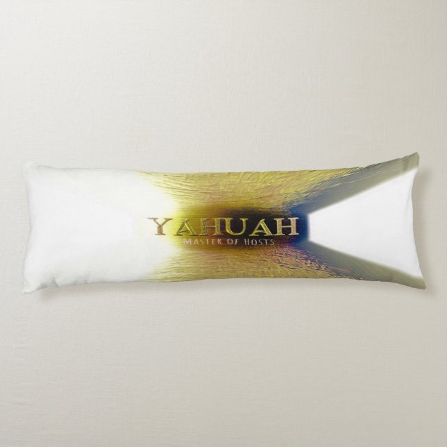 Yahuah-Master of Hosts 02-02 Seitenschläferkissen (Rückseite)
