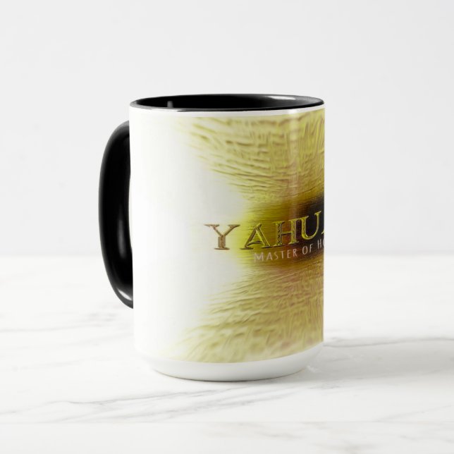 Yahuah-Master of Hosts 02-02 Tasse (Vorderseite Links)