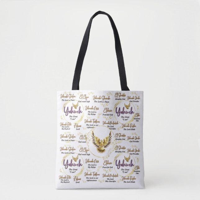 Yahweh-Namen der Kirche Gottes Tote Tasche (Vorderseite)