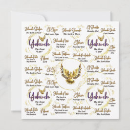 Yahweh Passover Card