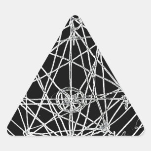Yaie Alchemical Transmutation Dreieckiger Aufkleber