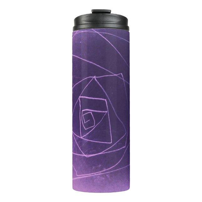 Yaie lila spirituelle Farbe Thermosbecher (Vorderseite)