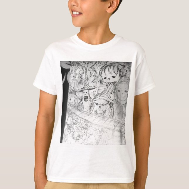 yaie Monster manga Anime T-Shirt (Vorderseite)