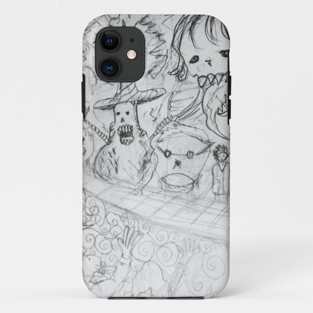 Yaie Monster Manga Animes Case-Mate iPhone Hülle (Rückseite)
