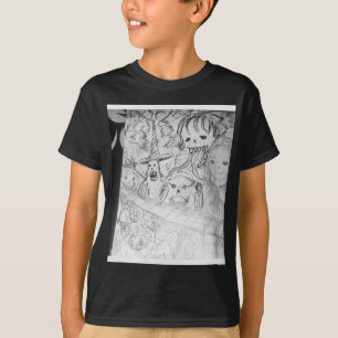 Yaie Monster Manga Animes T-Shirt