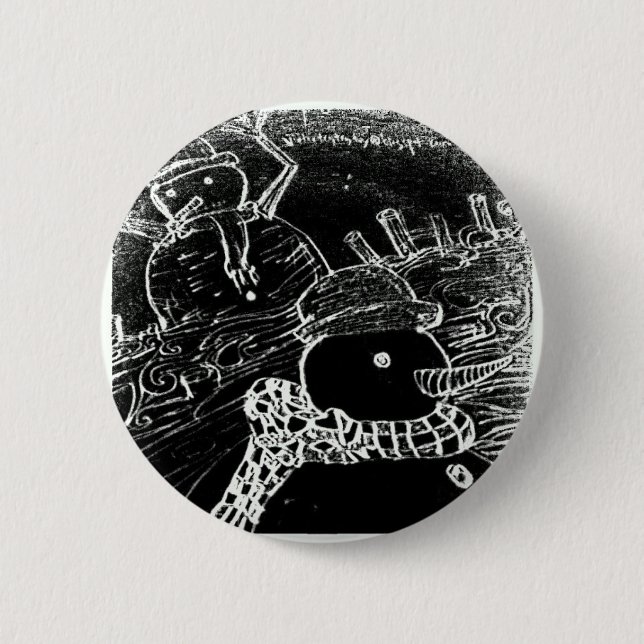 Yaie-Schneewächter Button (Vorderseite)