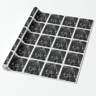Yaie Tokyo Human Skeleton Anatomy Geschenkpapier